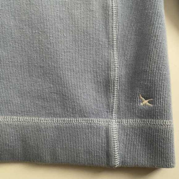 Eddie Bauer Women 1/2 Zip Sweater Sz S Light Blue Classic Preppy Old Money - Picture 9 of 11